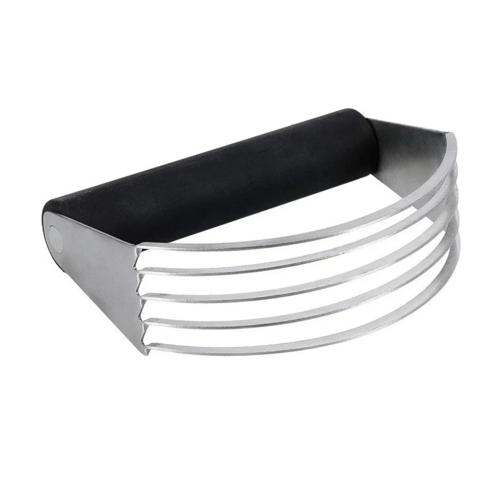 5 Blade‎ Stainless Steel Pastry Cutter Dough Blender for Mixing NIB